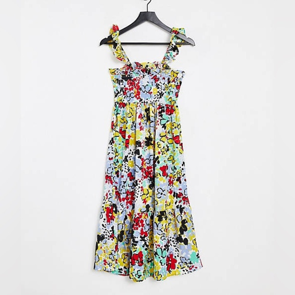 ASOS Influence Floral Maxi Dress